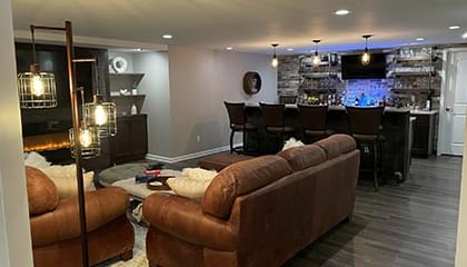 Basement Bedrooms, Bathrooms and Laundries