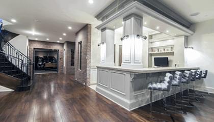 Basement Built-ins, Bars, Wine Cellars, Billiard rooms, Home Theaters and Man Caves